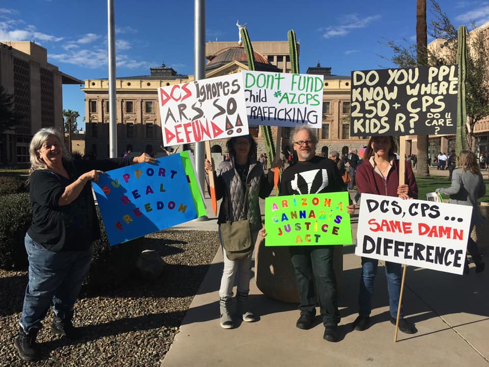 Visiting the Arizona state capitol
